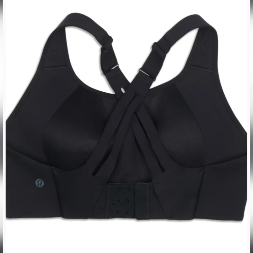 lululemon athletica Cross-Back Black Sports Bra
